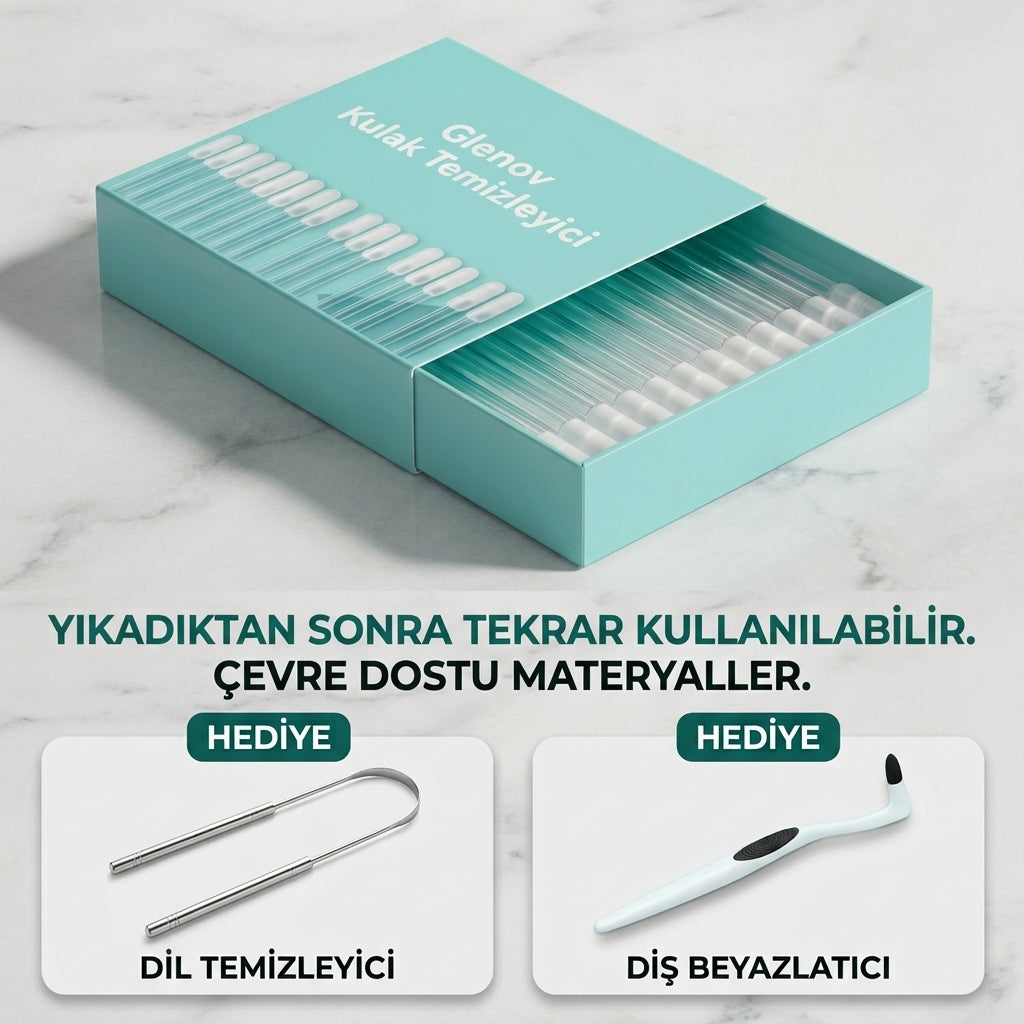Yapışkan Kulak Temizleme Çubuğu