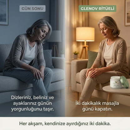Glenov™ Doğal Magnezyum Masaj Kremi